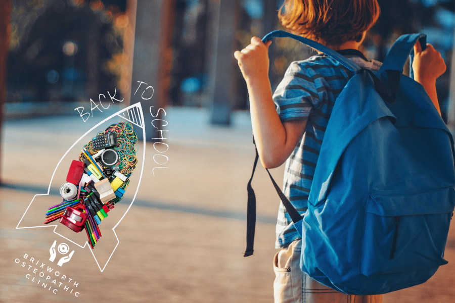 back to school, school boy carrying bag