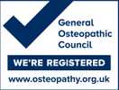 General Osteopathic Council registration mark